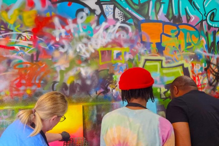 BYOB Spray Paint and Sip at Studio W.I.P. - Photo 1 of 9